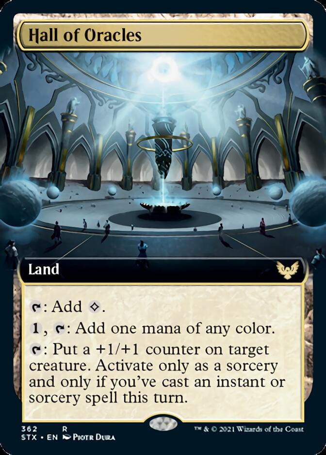 Hall of Oracles (Extended Art) [Strixhaven: School of Mages] Foil