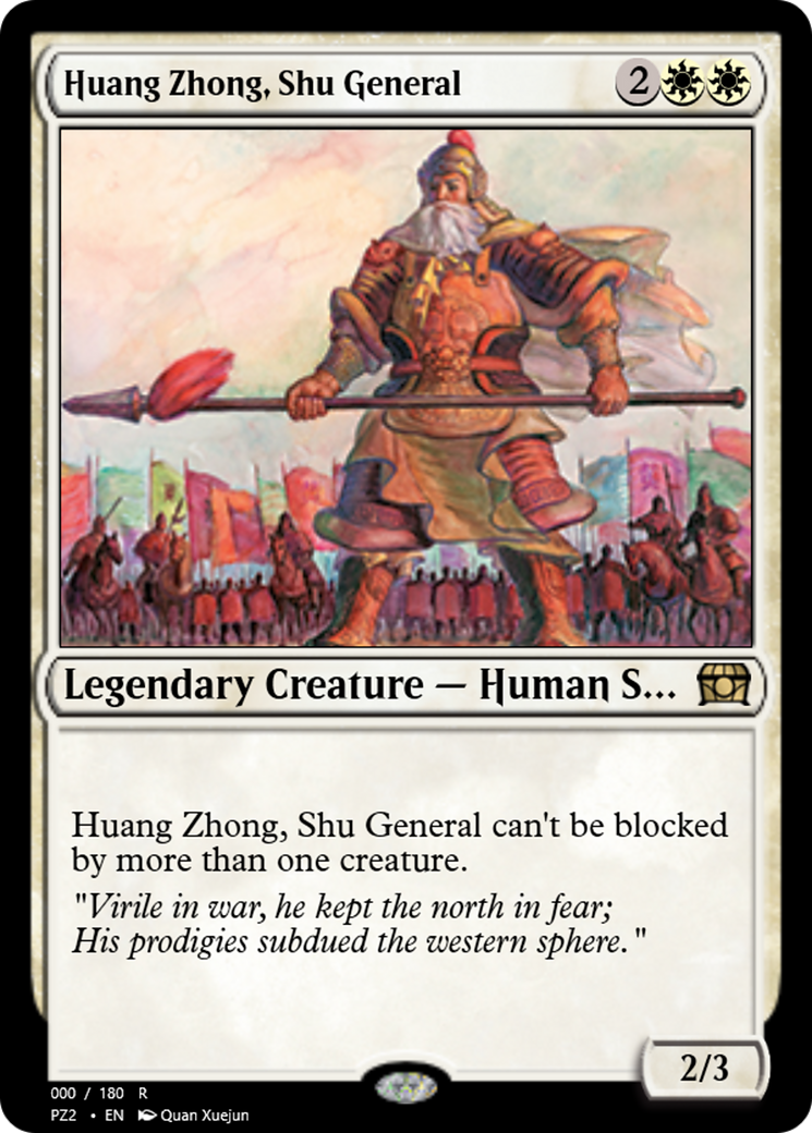 Huang Zhong, Shu General  [Treasure Chest] Foil