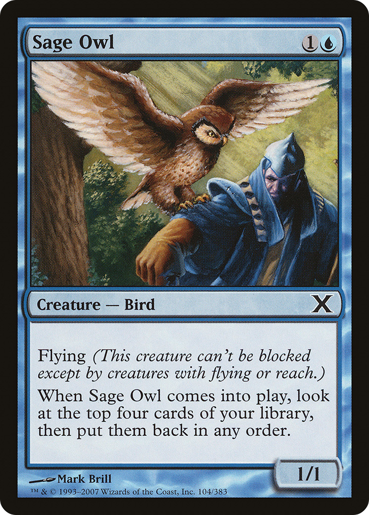 Sage Owl  [Tenth Edition]