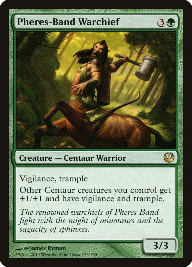 Pheres-Band Warchief [Journey into Nyx] Foil