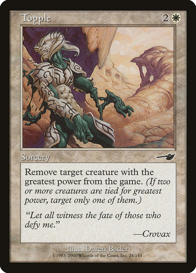 Topple [Nemesis] Foil