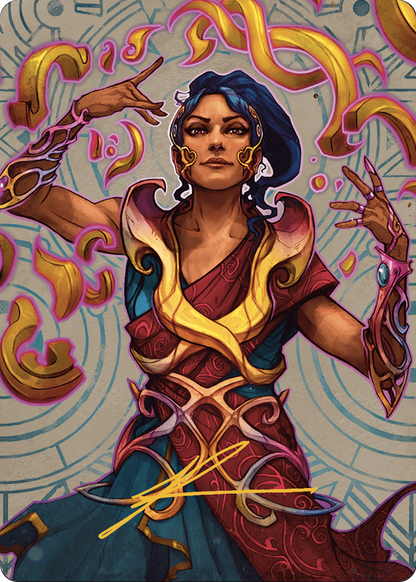 Saheeli, the Sun's Brilliance // Saheeli, the Sun's Brilliance  [The Lost Caverns of Ixalan Art Series] (Borderless)