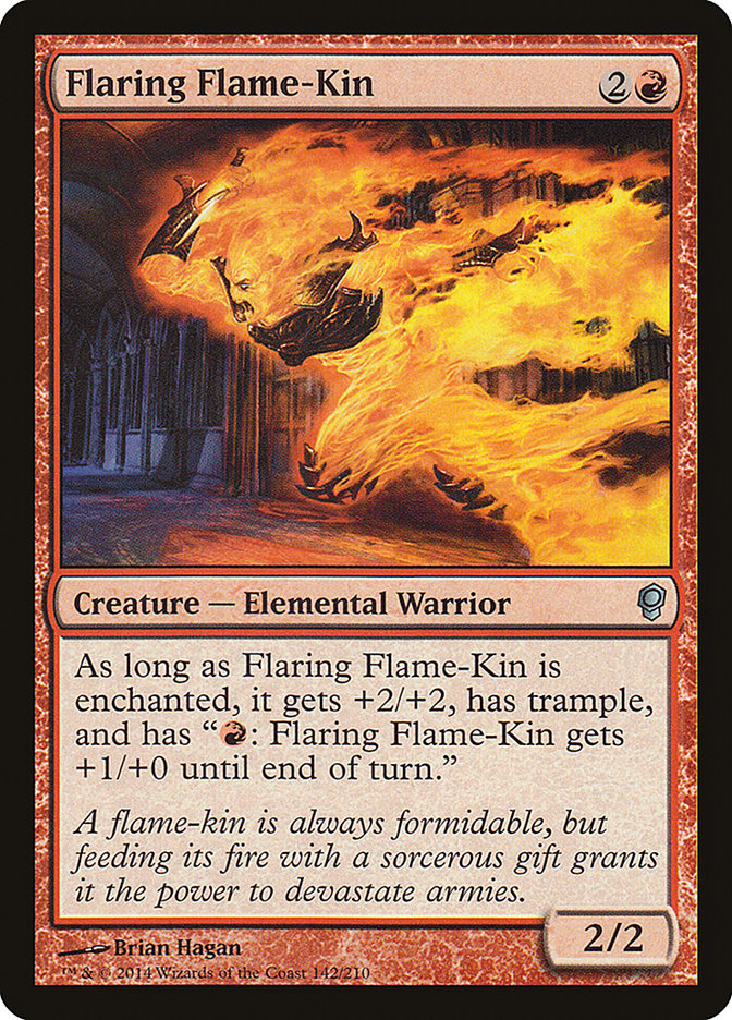 Flaring Flame-Kin [Conspiracy] Foil
