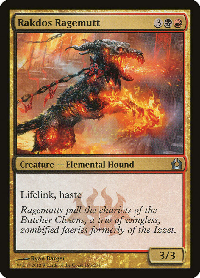 Rakdos Ragemutt [Return to Ravnica] Foil