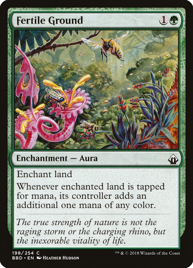 Fertile Ground [Battlebond] Foil