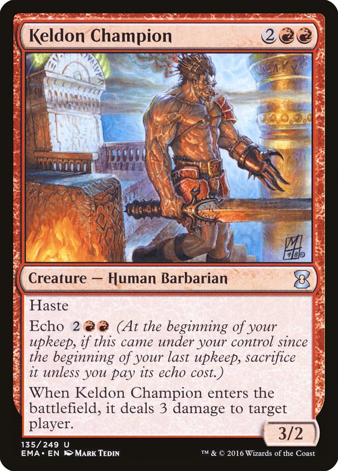 Keldon Champion [Eternal Masters] Foil
