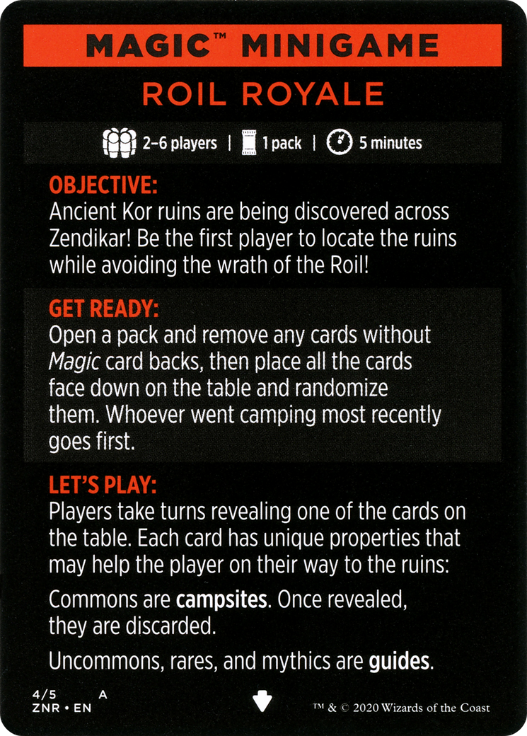 Roil Royale // Roil Royale (cont'd)  [Zendikar Rising Minigames]