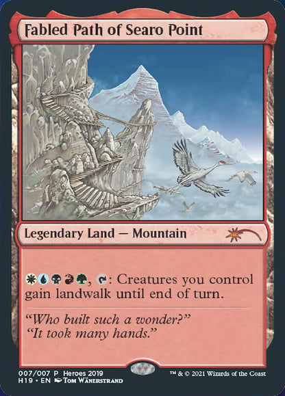 Fabled Path of Searo Point [Heroes of the Realm 2019] Foil -1