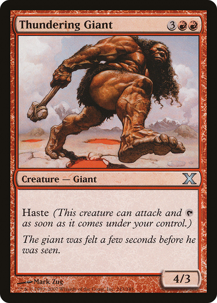 Thundering Giant  [Tenth Edition]