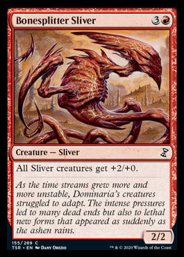 Bonesplitter Sliver [Time Spiral Remastered] Foil
