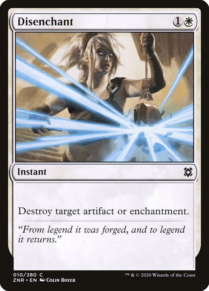 Disenchant [Zendikar Rising] Foil