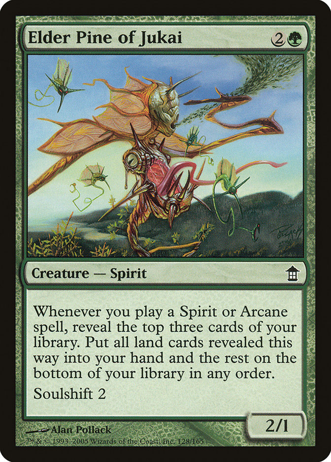 Elder Pine of Jukai [Saviors of Kamigawa] Foil
