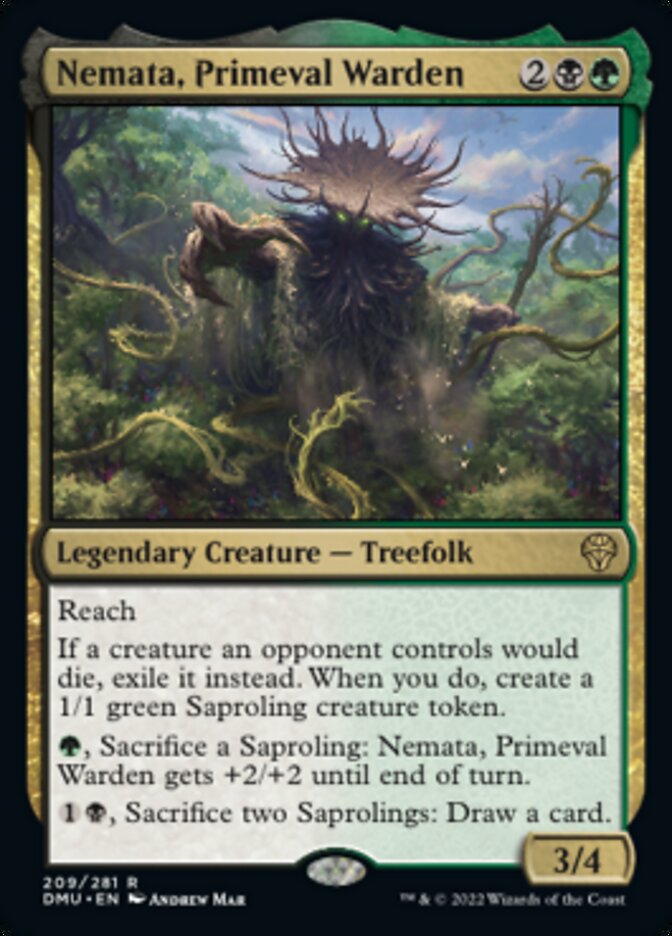 Nemata, Primeval Warden [Dominaria United] Foil