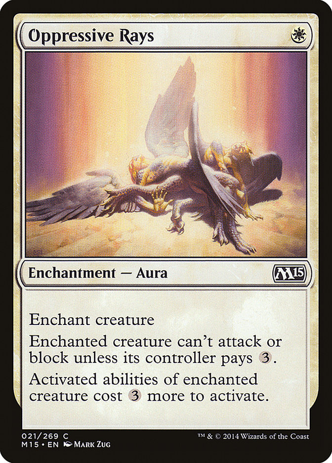 Oppressive Rays [Magic 2015] Foil