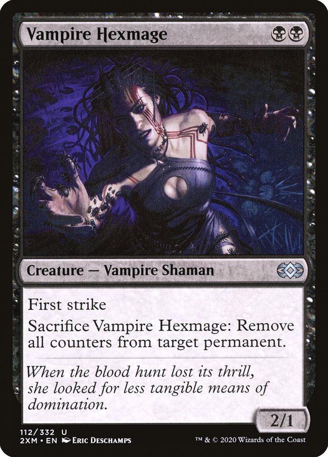 Vampire Hexmage [Double Masters] Foil