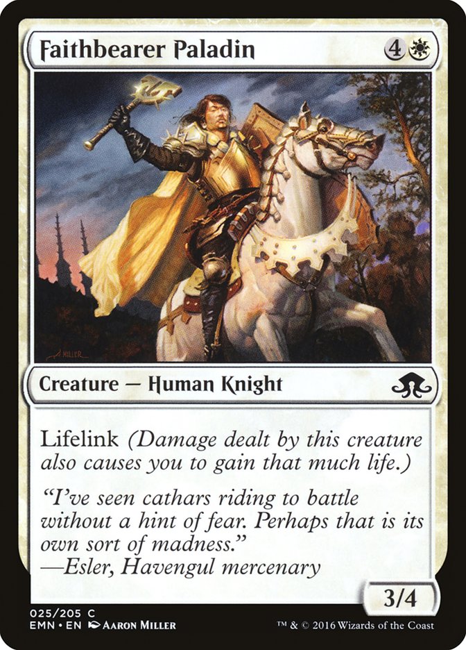 Faithbearer Paladin [Eldritch Moon] Foil