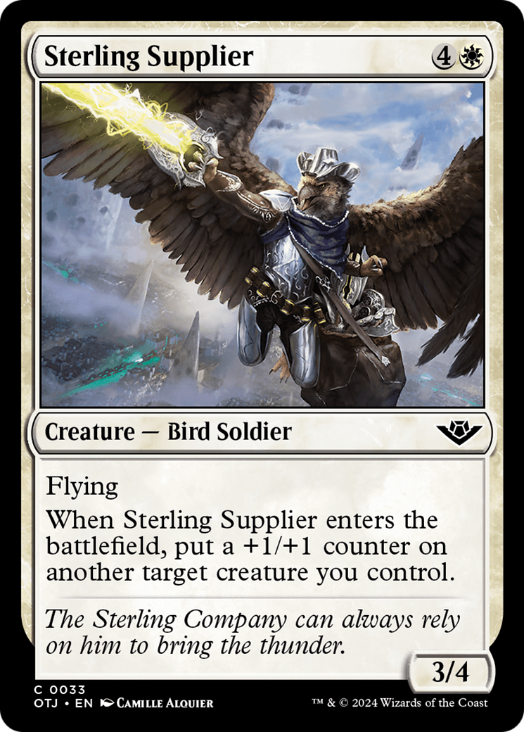 Sterling Supplier [Outlaws of Thunder Junction] Foil
