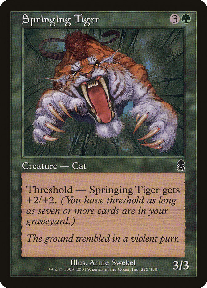 Springing Tiger [Odyssey] Foil