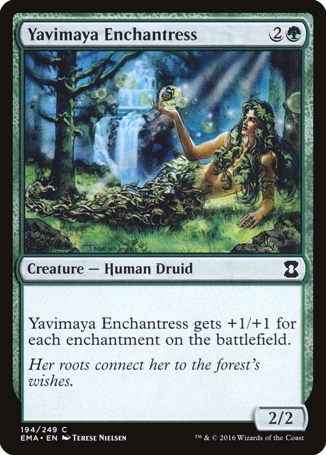 Yavimaya Enchantress [Eternal Masters] Foil