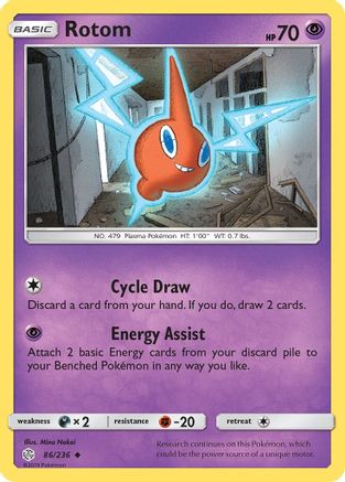 Rotom (86/236) [Sun & Moon: Cosmic Eclipse] Reverse Holofoil