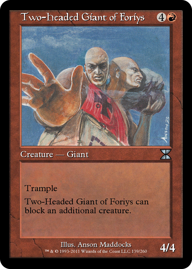 Two-Headed Giant of Foriys  [Masters Edition IV]