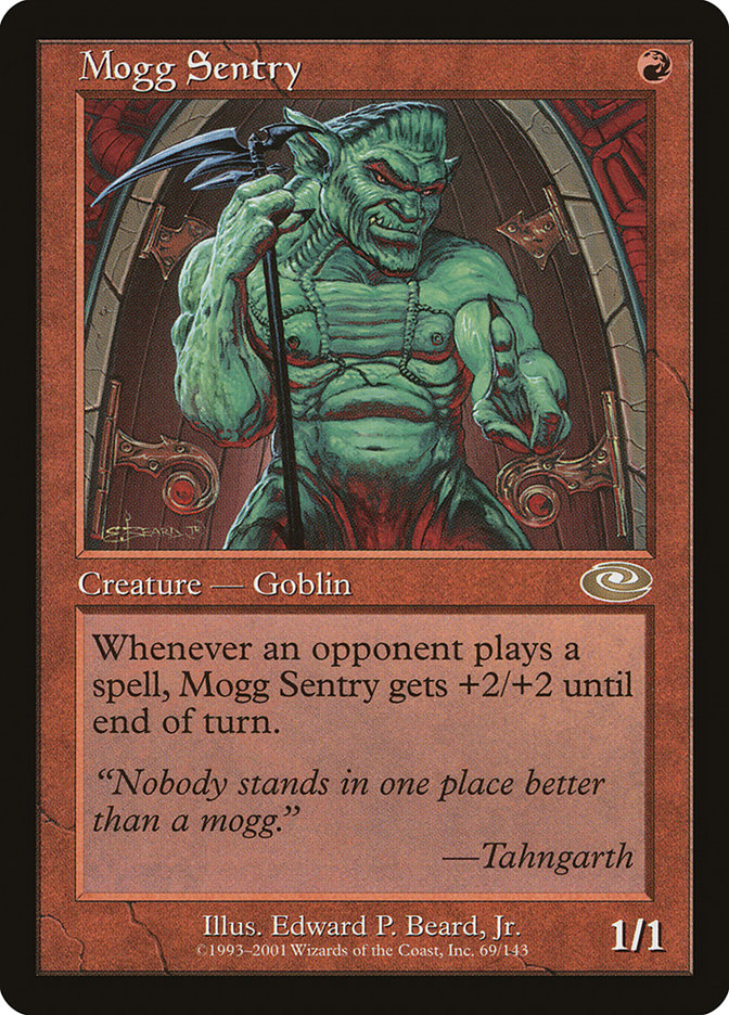 Mogg Sentry [Planeshift] Foil