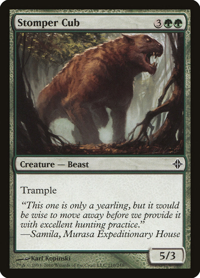 Stomper Cub [Rise of the Eldrazi] Foil