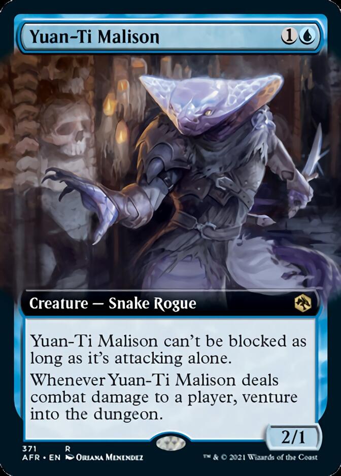 Yuan-Ti Malison (Extended Art) [Dungeons & Dragons: Adventures in the Forgotten Realms] Foil