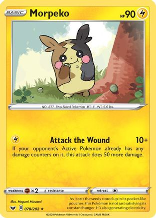 Morpeko (078/202) [Sword & Shield: Base Set] Reverse Holofoil