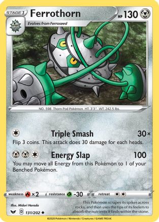 Ferrothorn (131/202) [Sword & Shield: Base Set] Reverse Holofoil