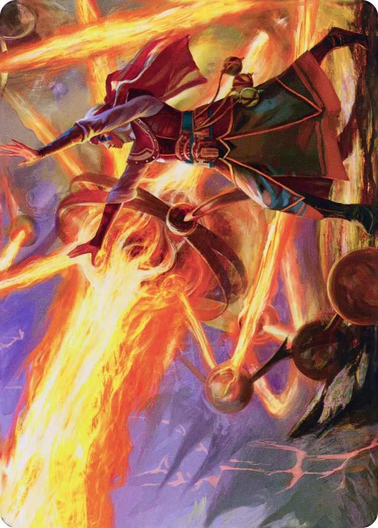 Ghitu Amplifier // Ghitu Amplifier  [Dominaria United Art Series] (Borderless) Foil