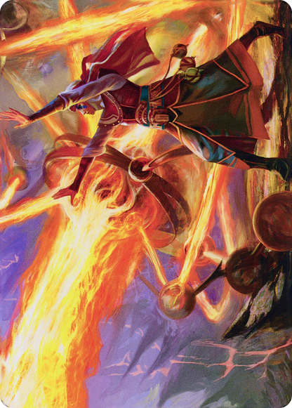 Ghitu Amplifier // Ghitu Amplifier  [Dominaria United Art Series] (Borderless) Foil