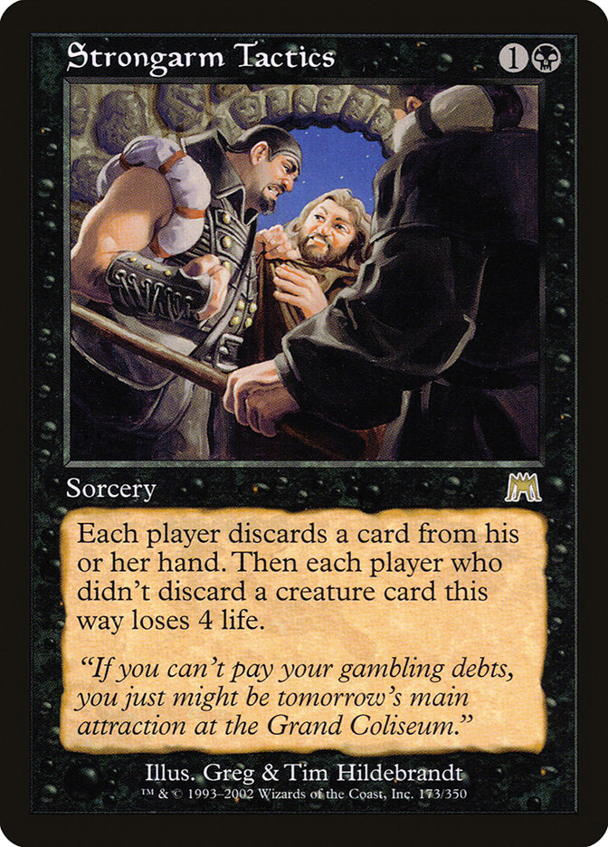Strongarm Tactics [Onslaught] Foil