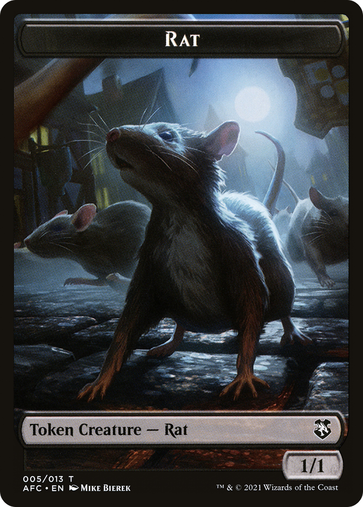 Rat  [Forgotten Realms Commander Tokens]
