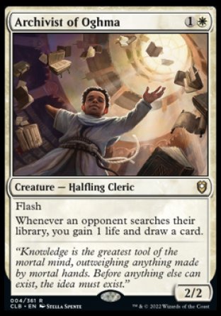 Archivist of Oghma [Commander Legends: Battle for Baldur's Gate] Foil
