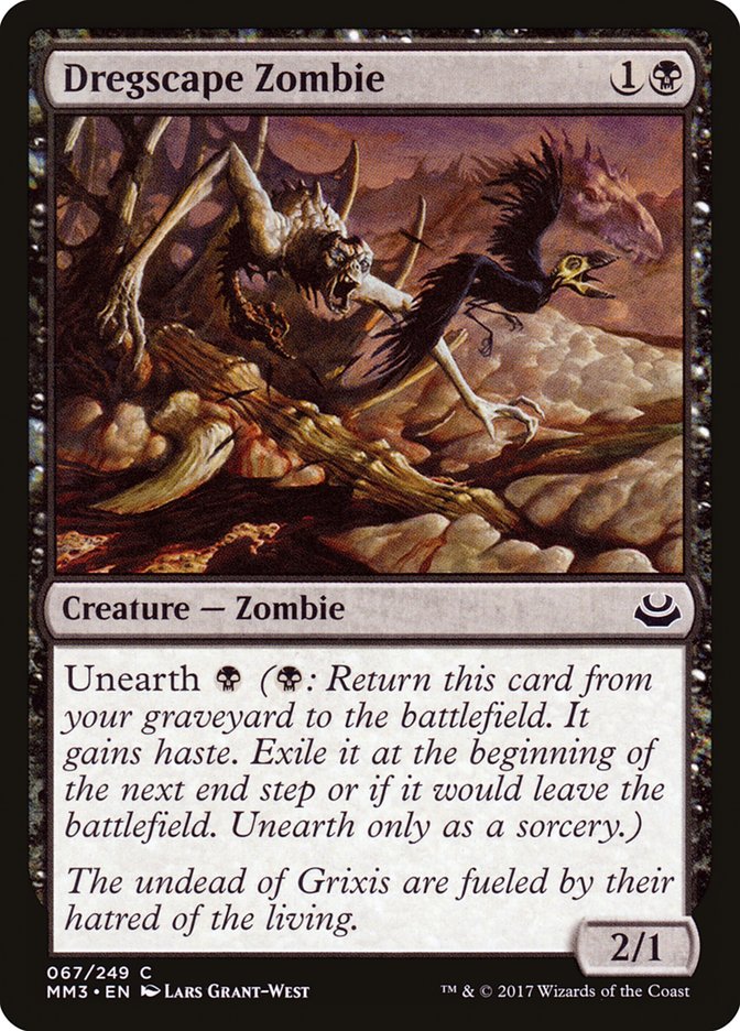 Dregscape Zombie [Modern Masters 2017] Foil