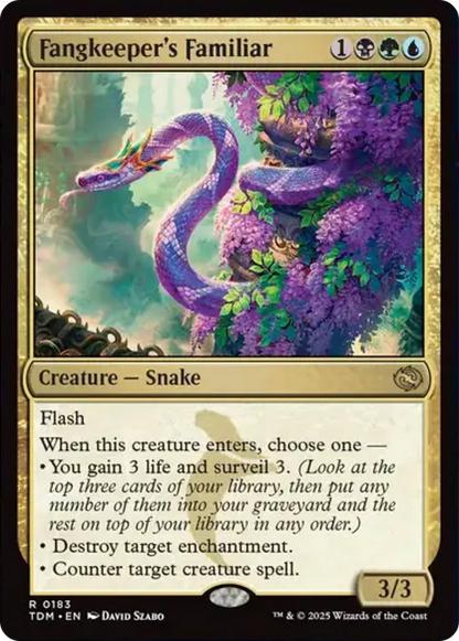 Fangkeeper's Familiar [Tarkir: Dragonstorm] Foil
