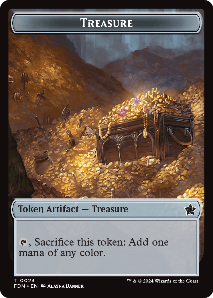 Treasure  [Foundations Tokens] Foil