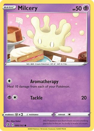 Milcery (086/192) [Sword & Shield: Rebel Clash] Reverse Holofoil