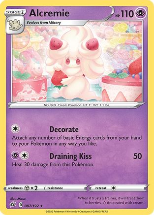 Alcremie (087/192) [Sword & Shield: Rebel Clash] Reverse Holofoil