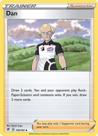 Dan (158/192) [Sword & Shield: Rebel Clash] Reverse Holofoil