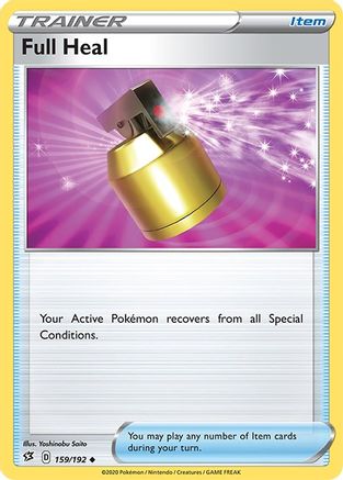 Full Heal (159/192) [Sword & Shield: Rebel Clash] Reverse Holofoil