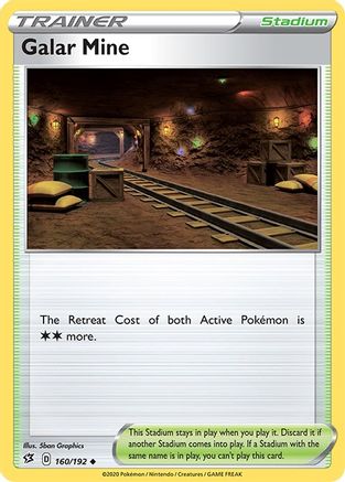 Galar Mine (160/192) [Sword & Shield: Rebel Clash] Reverse Holofoil