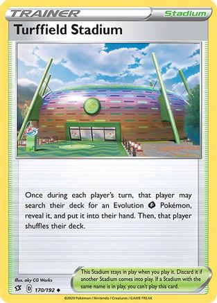 Turffield Stadium (170/192) [Sword & Shield: Rebel Clash] Reverse Holofoil