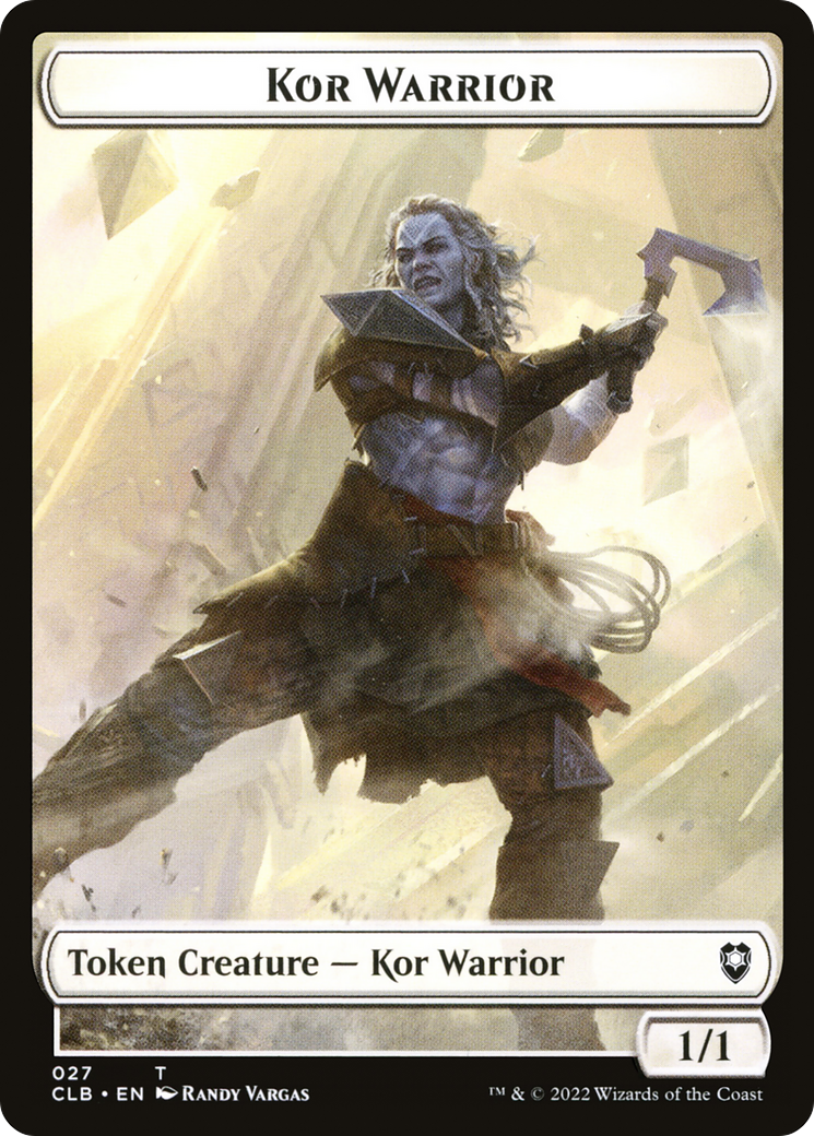 Kor Warrior  [Battle for Baldur's Gate Tokens]