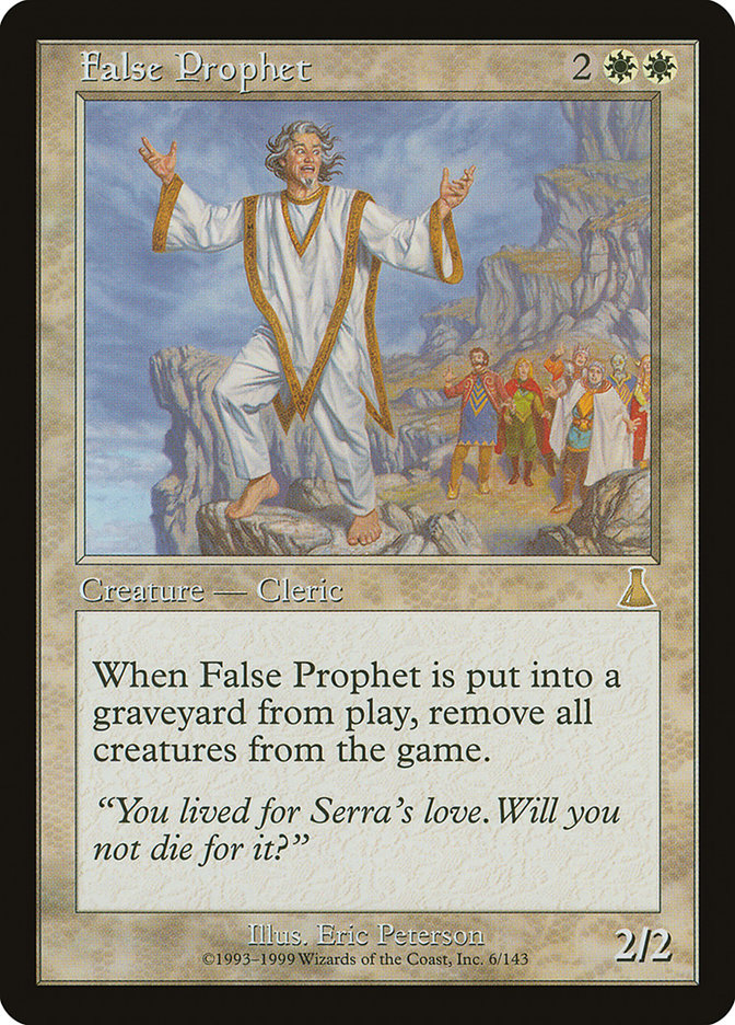 False Prophet [Urza's Destiny] Foil