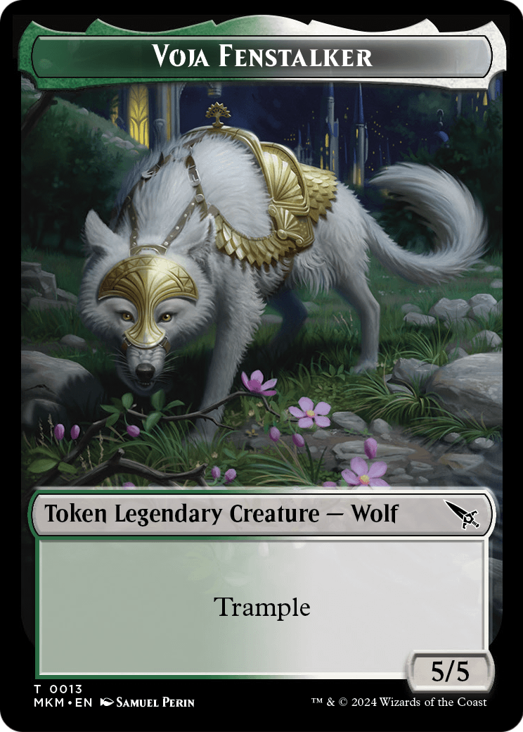 Voja Fenstalker  [Murders at Karlov Manor Tokens] Foil