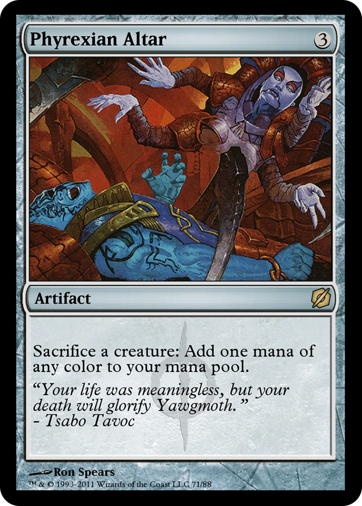Phyrexian Altar  [Duel Decks: Mirrodin Pure vs. New Phyrexia]