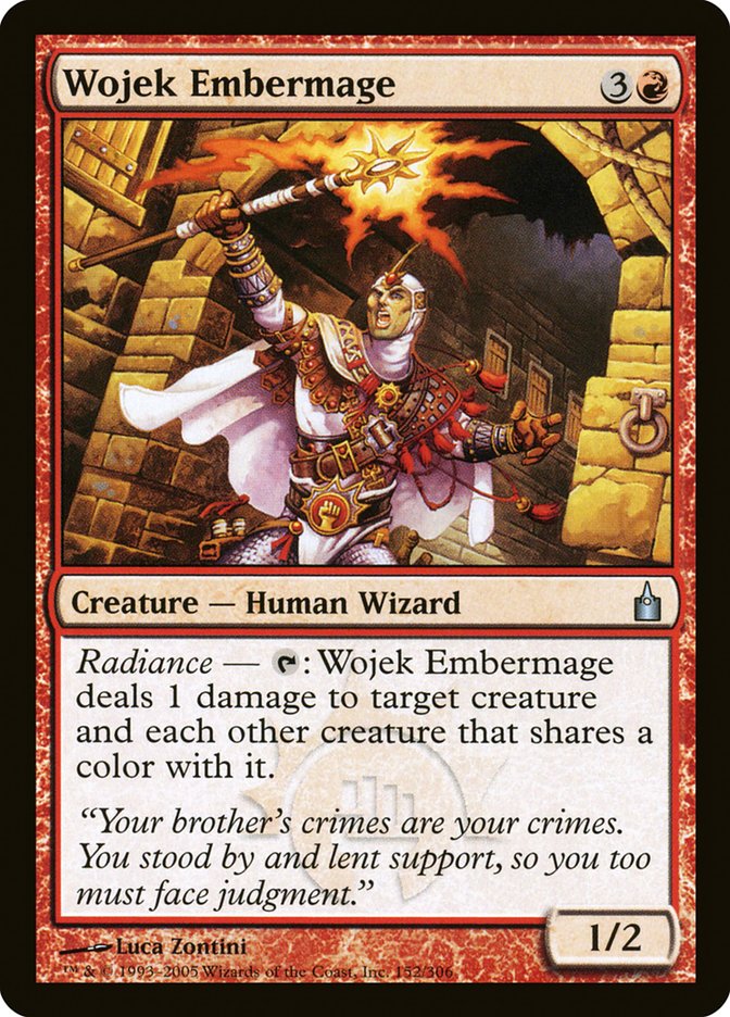 Wojek Embermage [Ravnica: City of Guilds] Foil