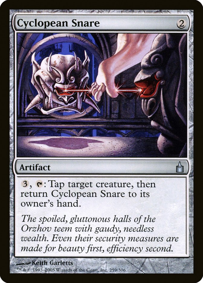 Cyclopean Snare [Ravnica: City of Guilds] Foil